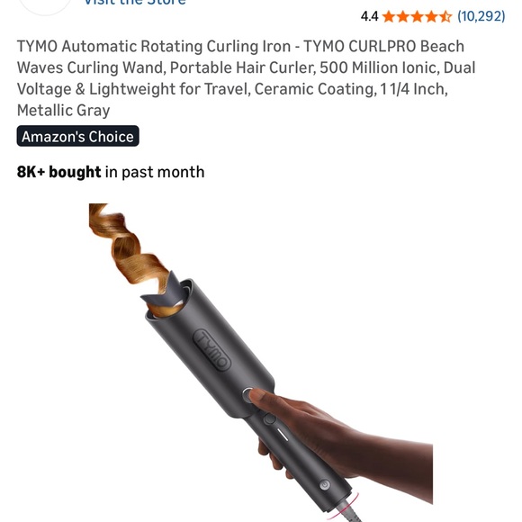 Tymo Other - TYMO Automatic Rotating Curling Iron